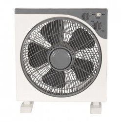 EUROLAMP ΑΝΕΜΙΣΤΗΡΑΣ BOX FAN ΤΕΤΡΑΓΩΝΟΣ ΑΣΠΡΟ-ΓΚΡΙ Φ37 45W EUROLAMP ΑΝΕΜΙΣΤΗΡΑΣ BOX FAN ΤΕΤΡΑΓΩΝΟΣ ΑΣΠΡΟ-ΓΚΡΙ Φ37 45W