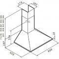 MAIDTEC Απορροφητήρας Καμινάδα Τετράγωνη MT Basic 60cm