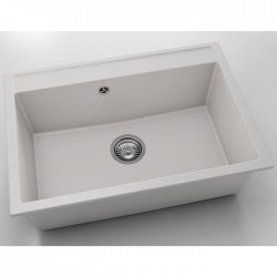 GRANITSINKS 030 GRANITE ΝΕΡΟΧΥΤΗΣ (70X49) STONE WHITE