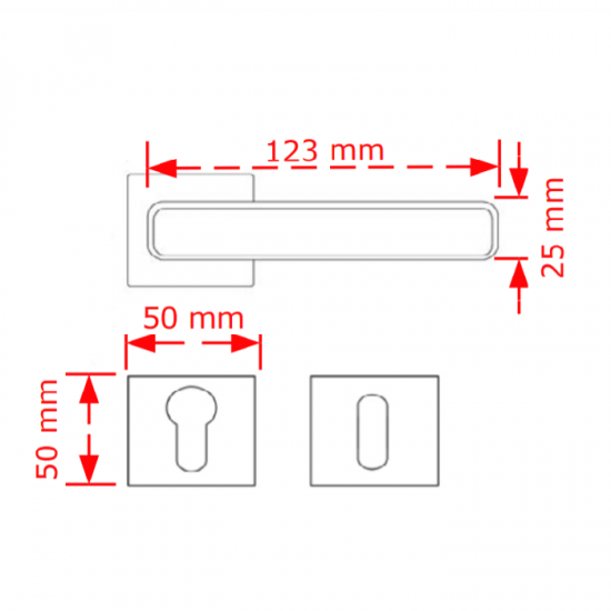 VIOBRASS 213 Ροζέτα 123mm