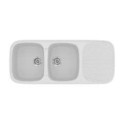 Sanitec Classic Συνθετικός Νεροχύτης 300 116 x 50cm White