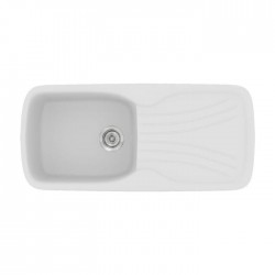 Sanitec Classic Συνθετικός Νεροχύτης 308 97 x 51cm White