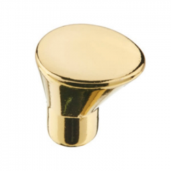 VIOBRASS 71 Πόμολο Επίπλου Όρο Γυαλιστερό 19x15x19mm