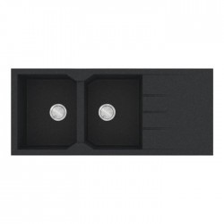 Sanitec Ultra Granite Νεροχύτης 800 (116x50) 2B 1D Grafite