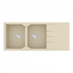 Sanitec Ultra Granite Νεροχύτης 800 (116x50) 2B 1D Ocra