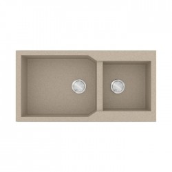 Sanitec Ultra Granite Νεροχύτης 803 (98x50) 2B Sabbia