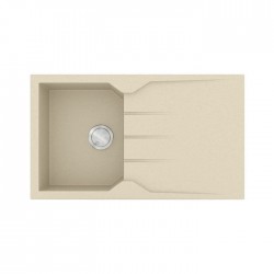 Sanitec Ultra Granite Νεροχύτης 805 (86x50) 1B 1D Ocra