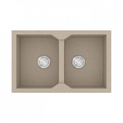 Sanitec Ultra Granite Νεροχύτης 806 (79x50) 2B Sabbia