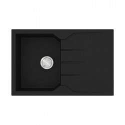 Sanitec Ultra Granite Νεροχύτης 807 (79x50) 1B 1D Nero