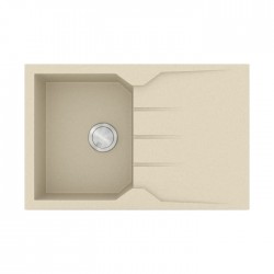 Sanitec Ultra Granite Νεροχύτης 807 (79x50) 1B 1D Ocra