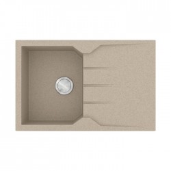 Sanitec Ultra Granite Νεροχύτης 807 (79x50) 1B 1D Sabbia