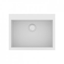 Sanitec Ultra Granite Νεροχύτης 809 (60x50) 1B Bianco