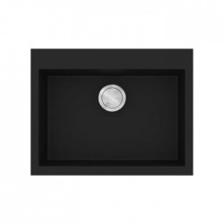 Sanitec Ultra Granite Νεροχύτης 809 (60x50) 1B Nero