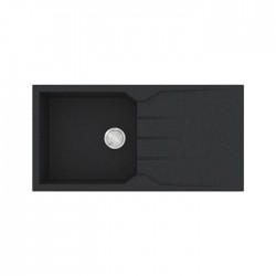 Sanitec Ultra Granite Νεροχύτης 811 (100x50) 1B 1D Grafite