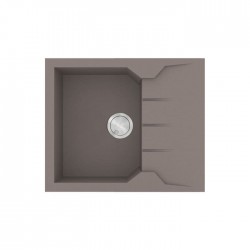 Sanitec Ultra Granite Νεροχύτης 812 (60x50) 1B 1D Sienna