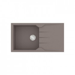 Sanitec Ultra Granite Νεροχύτης 814 (86x50) 1B 1D Sienna