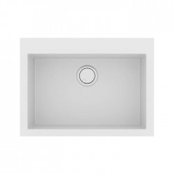 Sanitec Ultra Granite Νεροχύτης 815 (70x50) 1B Bianco