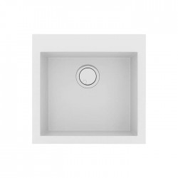 Sanitec Ultra Granite Νεροχύτης 816 (50x50) 1B Bianco