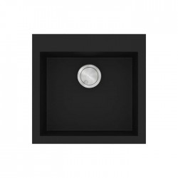 Sanitec Ultra Granite Νεροχύτης 816 (50x50) 1B Nero