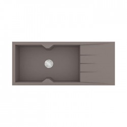 Sanitec Ultra Granite Νεροχύτης 817 (116x50) 1B 1D Sienna