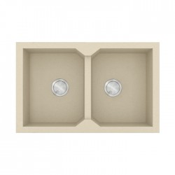 Sanitec Ultra Granite Νεροχύτης 818 (86x50) 2B Ocra