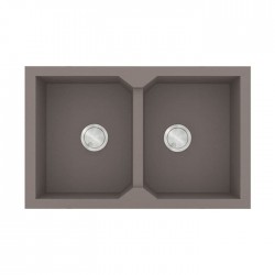 Sanitec Ultra Granite Νεροχύτης 818 (86x50) 2B Sienna