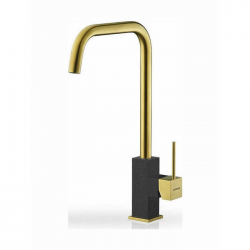 PYRAMIS Μπαταρία Κουζίνας ADELITA PVD GOLD & PEARL BLACK PYRAMIS Μπαταρία Κουζίνας ADELITA PVD GOLD & PEARL BLACK