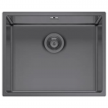 PYRAMIS Ανοξείδωτος Νεροχύτης Astris Colora (50x40) 1B Gun Metal