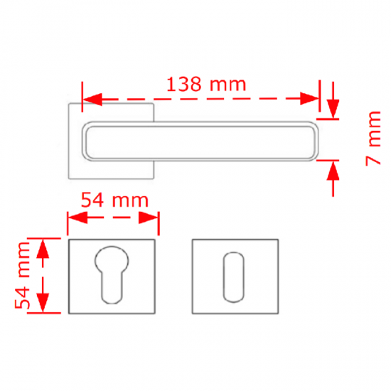 VIOBRASS AVA Ροζέτα 138x54x54mm