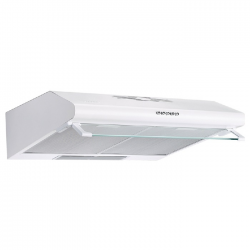 PYRAMIS Απορροφητήρας Απλός Essential 60cm με 1 Μοτέρ Λευκός