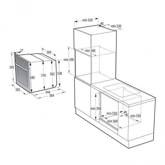 GORENJE Φούρνος 740236 Classico BOS67372CLI