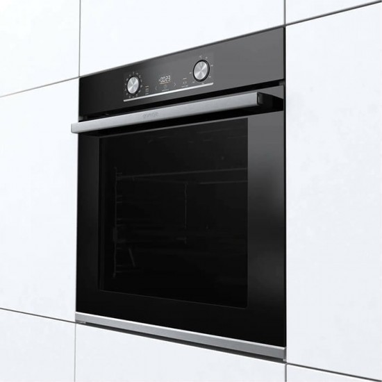 GORENJE Φούρνος 738567 Μαύρος Pyro BPSX6737E13BG