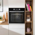 GORENJE Φούρνος 738567 Μαύρος Pyro BPSX6737E13BG