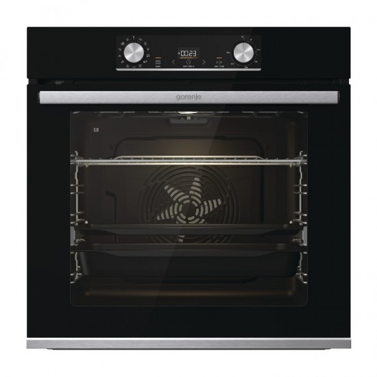 GORENJE Φούρνος 738567 Μαύρος Pyro BPSX6737E13BG