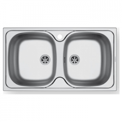 MAIDTEC Ανοξείδωτος Νεροχύτης BRADFORD (78X43,5) 2B Σατινέ MAIDTEC Ανοξείδωτος Νεροχύτης BRADFORD (78X43,5) 2B Σατινέ