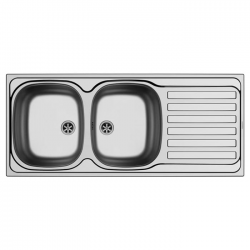 MAIDTEC Ανοξείδωτος Νεροχύτης DERBY (116X50) 2B 1D Σατινέ MAIDTEC Ανοξείδωτος Νεροχύτης DERBY (116X50) 2B 1D Σατινέ