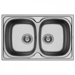 MAIDTEC Ανοξείδωτος Νεροχύτης DERBY (79X50) 2B Σατινέ MAIDTEC Ανοξείδωτος Νεροχύτης DERBY (79X50) 2B Σατινέ