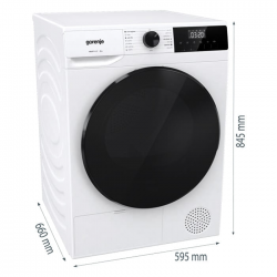 GORENJE Ελεύθερο στεγνωτήριο ρούχων με αντλία θερμότητας 9 kg 20012844 DHNA93 GORENJE Ελεύθερο στεγνωτήριο ρούχων με αντλία θερμότητας 9 kg 20012844 DHNA93