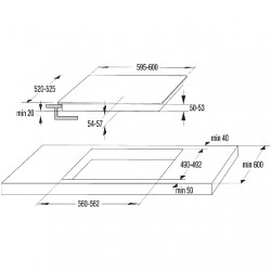 GORENJE Εστία 733114 Κεραμική ECT643SYB