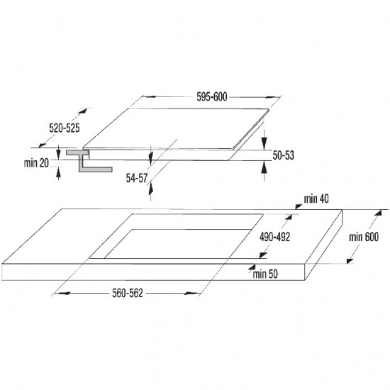 GORENJE Εστία 733114 Κεραμική ECT643SYB