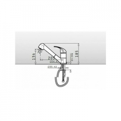 PYRAMIS Μπαταρία Κουζίνας FESTIVO Industrial Grey PYRAMIS Μπαταρία Κουζίνας FESTIVO Industrial Grey