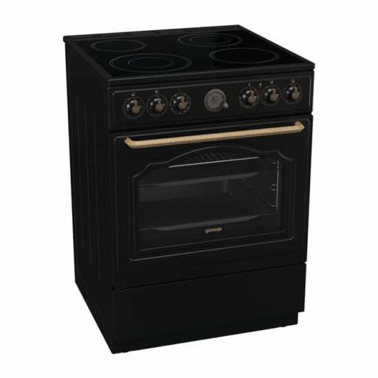 GORENJE Κουζίνα 740765 CLASSICO ΜΑΥΡΗ GECS6B70CLB