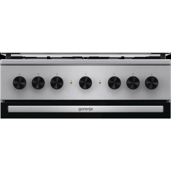 GORENJE Κουζίνα ΓΚΑΖΙΟΥ 3+1 740624 INOX GK6B41XD