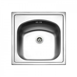MAIDTEC Ανοξείδωτος Νεροχύτης INSET (44X44) 1B Σατινέ MAIDTEC Ανοξείδωτος Νεροχύτης INSET (44X44) 1B Σατινέ