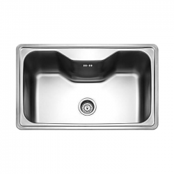 MAIDTEC Ανοξείδωτος Νεροχύτης INSET (80X50) 1B Σατινέ MAIDTEC Ανοξείδωτος Νεροχύτης INSET (80X50) 1B Σατινέ