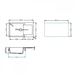 PYRAMIS Pyragranite Ithaka (86X50) 1B 1D Volcano