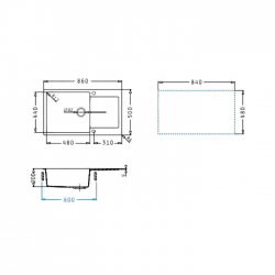 PYRAMIS Pyragranite Ithaka Plus (86X50) 1B 1D Volcano