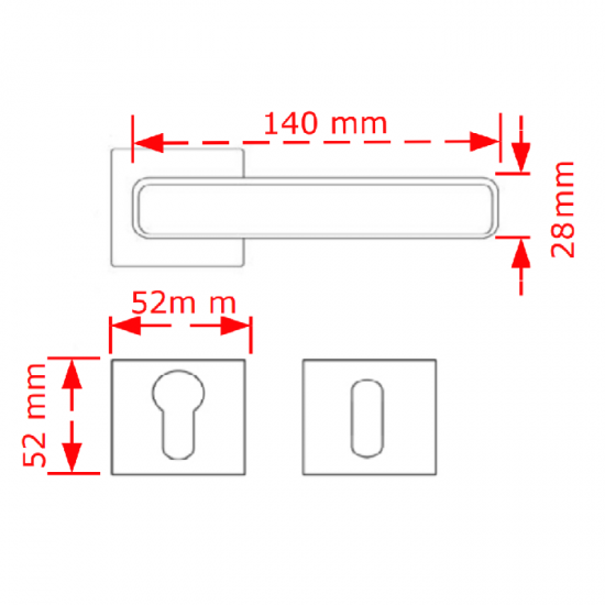 VIOBRASS ODIS Ροζέτα 140x52x52mm