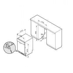 PYRAMIS Πλυντήριο Πιάτων PDWAE 45SI ΗΜΙ-ΕΝΤΟΙΧΙΖΟΜΕΝΟ PYRAMIS Πλυντήριο Πιάτων PDWAE 45SI ΗΜΙ-ΕΝΤΟΙΧΙΖΟΜΕΝΟ