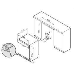 PYRAMIS Πλυντήριο Πιάτων PDWBE 60SI ΗΜΙ-ΕΝΤΟΙΧΙΖΟΜΕΝΟ PYRAMIS Πλυντήριο Πιάτων PDWBE 60SI ΗΜΙ-ΕΝΤΟΙΧΙΖΟΜΕΝΟ
